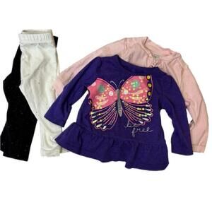 Baby Girl Carter's - 4 Piece Spring Bundle - 6 months